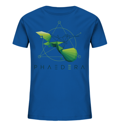 Bio-Baumwoll T-Shirt für Kinder | Kolibri D (Königsblau) | Phaedera UG