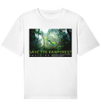 Bio Shirt (relaxed) | nachhaltig, vegan & faires T-Shirt | Rainforest (Weiß) | Phaedera UG