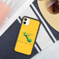 Biologisch abbaubare Handyhülle | Kolibri (Gelb) (iPhone 11) | Phaedera UG