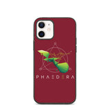 Biologisch abbaubare Handyhülle | Kolibri (Rot) (iPhone 12) | Phaedera UG