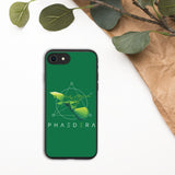 Biologisch abbaubare Handyhülle | Kolibri (Dunkelgrün) (iPhone 7/8/SE) | Phaedera UG