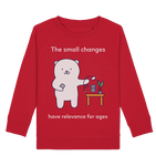 Eisbär Pullover für Kinder online kaufen ☀ Bio-Wear Pulli | Eisbär (Rot) | Phaedera UG