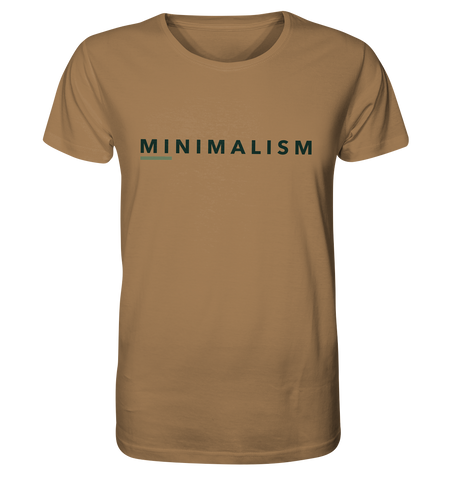 Nachhaltiges T-Shirt Damen | faire Bio-Baumwolle | Minimalism (Camel) | Phaedera UG