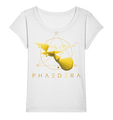 Slub Shirt nachhaltig | faire, vegane Bio-Baumwolle | Kolibri G (Weiß) | Phaedera UG