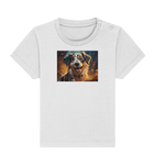 Hund gemalt - Baby Organic Shirt