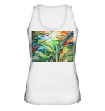 Expressionistische Ekstase von Hawaii-Palmen  - Ladies Organic Tank-Top