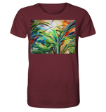 Expressionistische Ekstase von Hawaii-Palmen  - Organic Basic Shirt