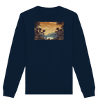 Vintage Hawaii Beach Earth Tones - Organic Basic Unisex Sweatshirt
