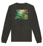 Expressionistische Ekstase von Hawaii-Palmen  - Organic Basic Unisex Sweatshirt