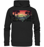 Hawaii Sunset  - Organic Fashion Hoodie