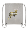 Fair gym bag vegan and organic cotton - Natural Lifestyle Deer | Phaedera