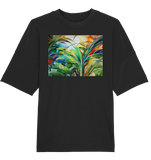 Expressionistische Ekstase von Hawaii-Palmen  - Organic Oversize Shirt