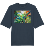 Expressionistische Ekstase von Hawaii-Palmen  - Organic Oversize Shirt