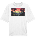 Hawaii Sunset  - Organic Oversize Shirt