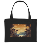 Vintage Hawaii Beach Earth Tones - Organic Shopping-Bag