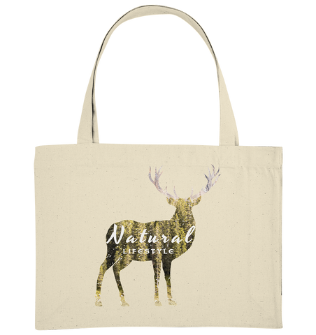 Fair organic shopping bag vegan - Natural Lifestyle Deer | Phaedera
