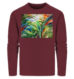 Expressionistische Ekstase von Hawaii-Palmen  - Organic Sweatshirt