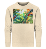 Expressionistische Ekstase von Hawaii-Palmen  - Organic Sweatshirt