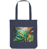 Expressionistische Ekstase von Hawaii-Palmen  - Organic Tote-Bag