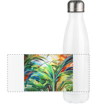 Expressionistische Ekstase von Hawaii-Palmen  - Panorama Thermoflasche 500ml