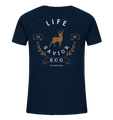 Bio-Baumwoll T-Shirt kaufen | fair, vegan & nachhaltig | Savior (Navyblau) | Phaedera UG
