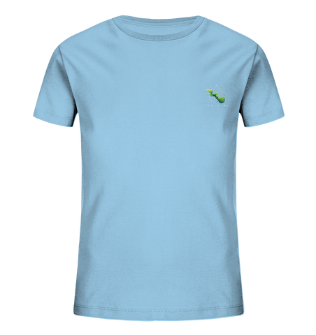 Bio-Baumwoll T-Shirt für Kinder | Basics (Himmelblau) | Phaedera UG
