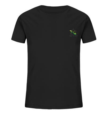 Bio-Baumwoll T-Shirt für Kinder | Basics (Schwarz) | Phaedera UG