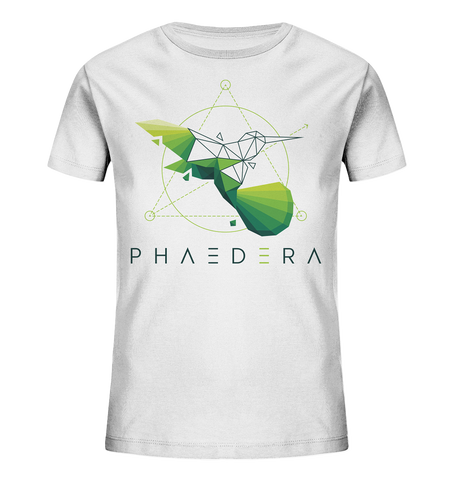 Bio-Baumwoll T-Shirt für Kinder | Kolibri D (Weiß) | Phaedera UG