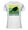 Bio-Baumwoll T-Shirt Kinder | nachhaltig, vegan & fair | Nature (Weiß) | Phaedera UG