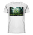 Bio-Baumwoll T-Shirt Kinder | nachhaltig, vegan, fair | Rainforest (Weiß) | Phaedera UG