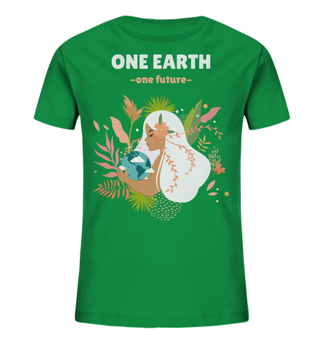Bio-Baumwoll T-Shirt Shop | fair, vegan & nachhaltig | One Earth (Frisches Grün) | Phaedera UG