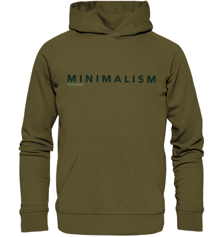 Nachhaltiger Hoodie | Minimalism (Britisch-Khaki) | Phaedera UG