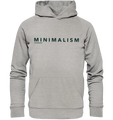 Nachhaltiger Hoodie | Minimalism (Grau meliert) | Phaedera UG