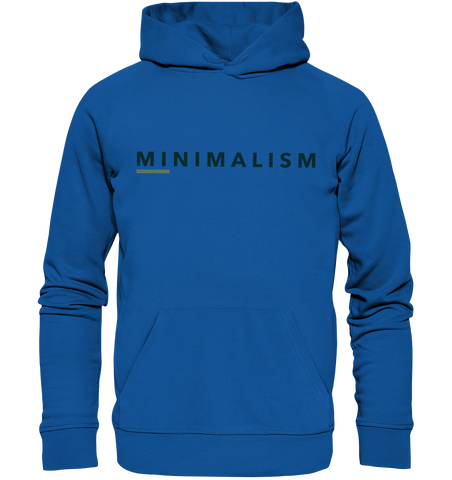 Nachhaltiger Hoodie | Minimalism (Königsblau) | Phaedera UG