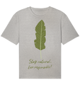 Bio Shirt (relaxed) | nachhaltig, vegan, fair T-Shirt | One Natural (Grau meliert) | Phaedera UG
