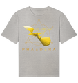 Bio Shirt (relaxed) | nachhaltig, vegan & faires T-Shirt | Kolibri G (Grau meliert) | Phaedera UG