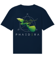 Bio Shirt (relaxed) | nachhaltig, vegan & faires T-Shirt | Kolibri H (Navyblau) | Phaedera UG