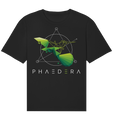 Bio Shirt (relaxed) | nachhaltig, vegan & faires T-Shirt | Kolibri H (Schwarz) | Phaedera UG