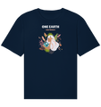 Bio Shirt (relaxed) | nachhaltig, vegan & faires T-Shirt | One Earth (Navyblau) | Phaedera UG