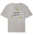 Bio Shirt (relaxed) | nachhaltig, vegan & faires T-Shirt | Recyceln (Grau meliert) | Phaedera UG