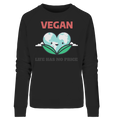 Bio Sweatshirt für Damen | fairer & nachhaltiger Pullover | Vegan (Schwarz) | Phaedera UG