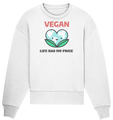 Bio Sweatshirt große Größen | nachhaltig, fairer Pullover | Vegan (Weiß) | Phaedera UG