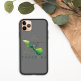 Biologisch abbaubare Handyhülle | Kolibri (Grau) (iPhone 11 Pro Max) | Phaedera UG