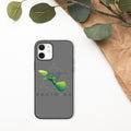 Biologisch abbaubare Handyhülle | Kolibri (Grau) (iPhone 12) | Phaedera UG
