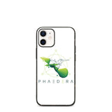 Biologisch abbaubare Handyhülle | Kolibri (Weiß) (iPhone 12 mini) | Phaedera UG