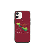 Biologisch abbaubare Handyhülle | Kolibri (Rot) (iPhone 12 mini) | Phaedera UG