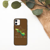 Biologisch abbaubare Handyhülle | Kolibri (Braun) (iPhone 12 mini) | Phaedera UG