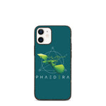 Biologisch abbaubare Handyhülle | Kolibri (Türkis) (iPhone 12 mini) | Phaedera UG