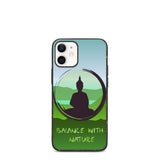 Buddha-Handyhülle iPhone 12 Mini | ✅ nachhaltig ✅ kompostierbar ✅ öko