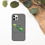 Biologisch abbaubare Handyhülle | Kolibri (Grau) (iPhone 12 Pro) | Phaedera UG